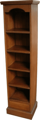 Bookcase or DVD Case in Mahogany