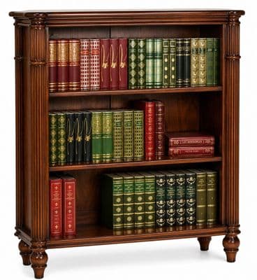 Bookcase with Fluted Front