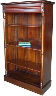 Bookcase with Four Shelves in Mahogany 2