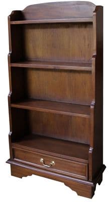 Bookcase with Open Top in Mahogany