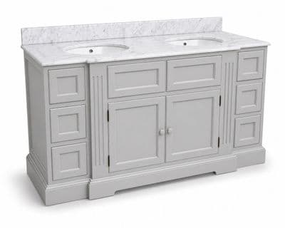 Breakfront Vanity Unit with Double Bowl