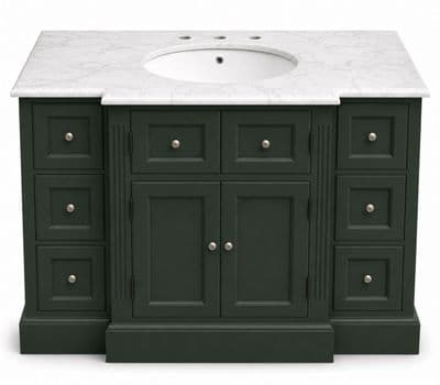 Breakfront Vanity Unit with Single Bowl