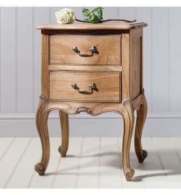 Chic Bedside Weathered Finish