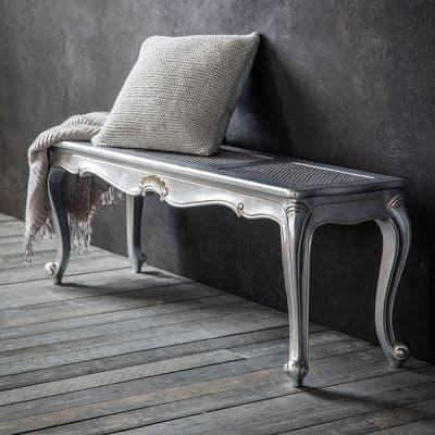 Chic Bench in Silver