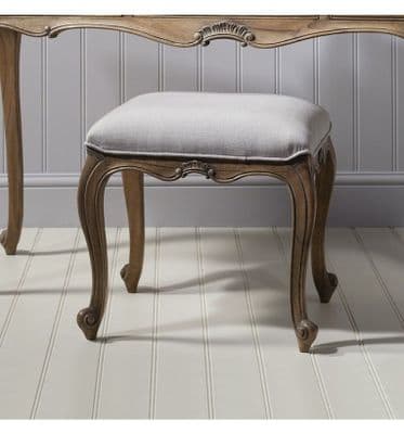 Chic Dressing Stool Weathered Finish