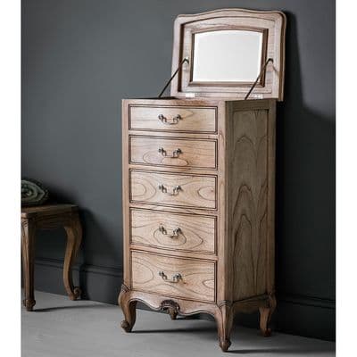 Chic Lingerie Chest Weathered Finish