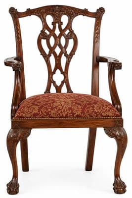 Chippendale Style Carver Chair