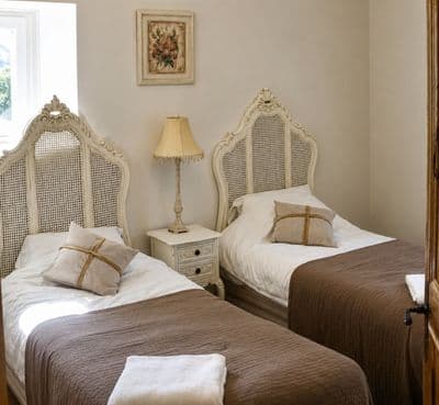Classic French Rattan Headboard Double