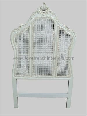 Classic French Rattan Headboard Kingsize