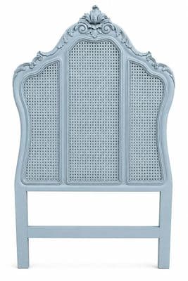 Classic French Rattan Headboard Single