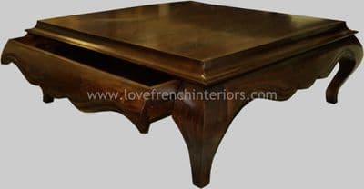 Coffee Table with Hidden Drawer