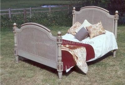 Elise French Rattan Bed