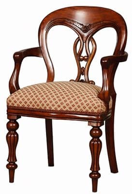 Fiddle Back Bespoke Carver Chair