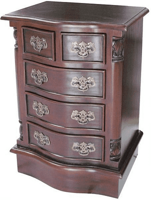 Five Drawer (2 over 3) Bedside Cabinet