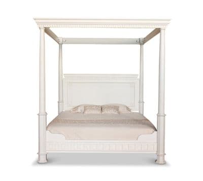 Four Poster Bed with Low Footend