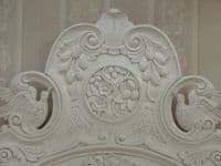 Four Poster Half Tester Bed in Antique White