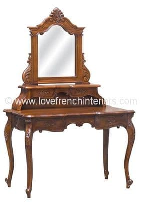 French Dressing Table in Mahogany