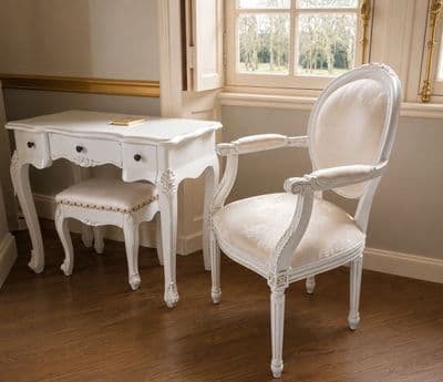 French Plat Bureau Desk or Dressing Table