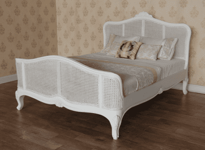 French Rattan Bed