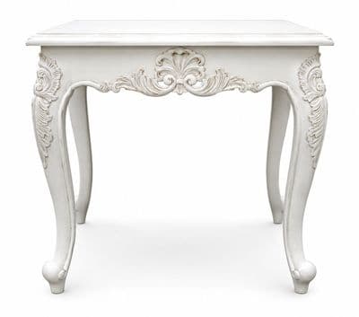 French Square Side Table