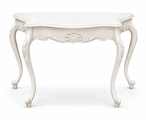 George III Serpentine Console Table