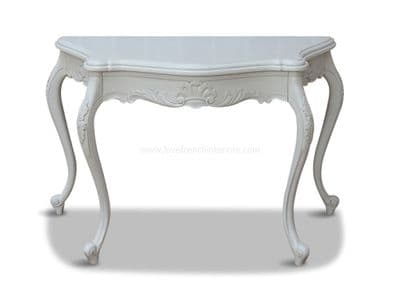 George III Serpentine Console Table