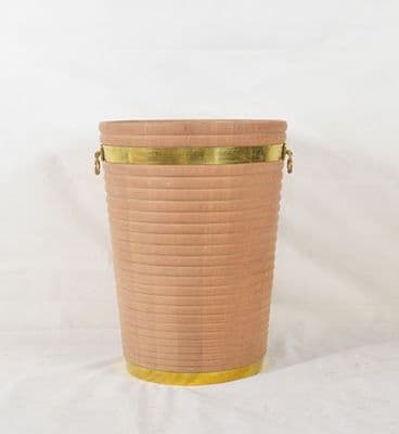 Georgian Irish Peat Bucket Large Horizontal Stripe