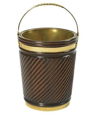 Georgian Irish Peat Bucket Medium