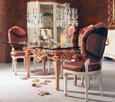 Glass Top Dining Set