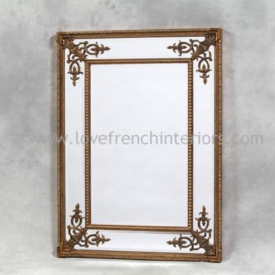 Gold French Mirror