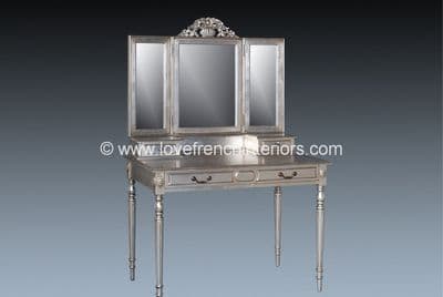 Isabelle Dressing Table and Triple Mirror