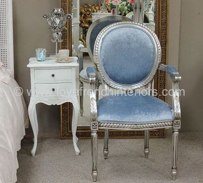 Isabelle Upholstered Chair in Velvet