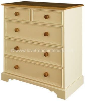 Juline Bespoke 2 over 3 Chest of 5 Drawers 'B'