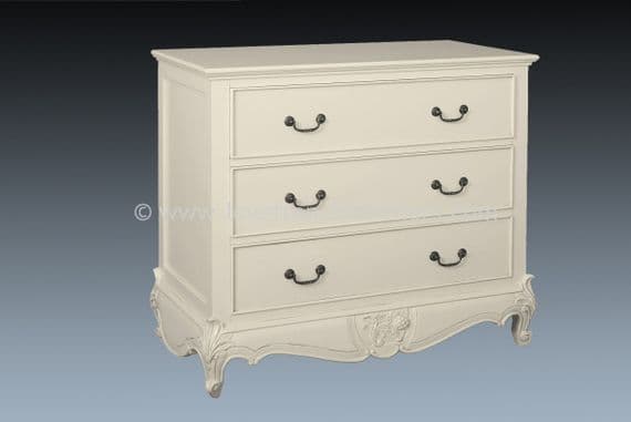 Louis 3 Drawer Chest of Drawers