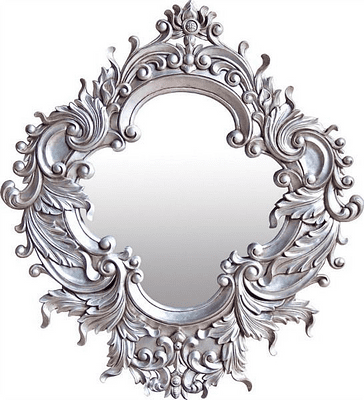 Louis Carved Ornate Mirror