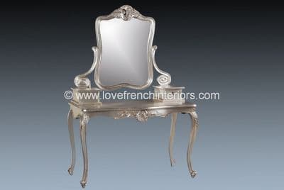 Louis Dressing Table and Mirror