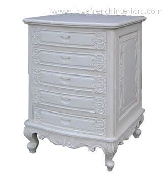 Louis Five Drawer French Chest