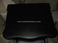 Louis French Bedside Tables in Noir Black PAIR