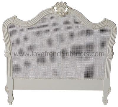 Louis Headboard in Rattan
