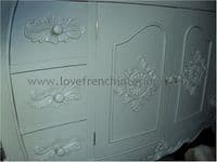 Louis Medium Single Bowl Vanity Unit with Solid Marble Top