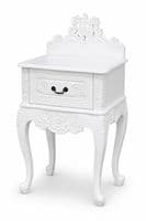 Louis One Drawer French Bedside Table