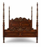 Louis XV Four Poster Bed Kingsize