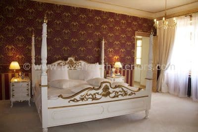 Louis XV Four Poster Bed Kingsize