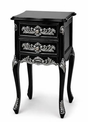 Louis XV Tall 2 Drawer Bespoke Bedside