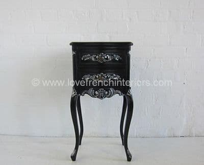Louis XV Tall 2 Drawer Bespoke Bedside