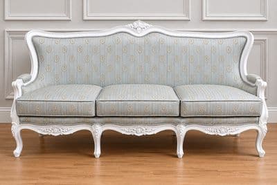 Louis XVI Three Seat Sofa