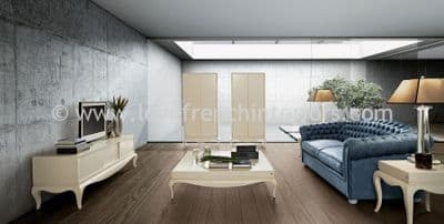 Luxus Living Room Collection in Blue and Cream