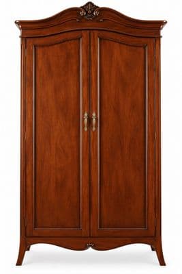 Paris Mahogany Double Wardrobe