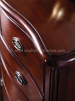 Paris Mahogany Wide Chest