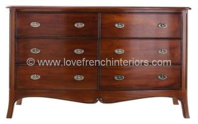Paris Mahogany Wide Chest